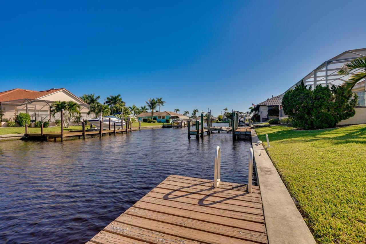 Waterfront Cape Coral Home With Private Pool! Exterior foto