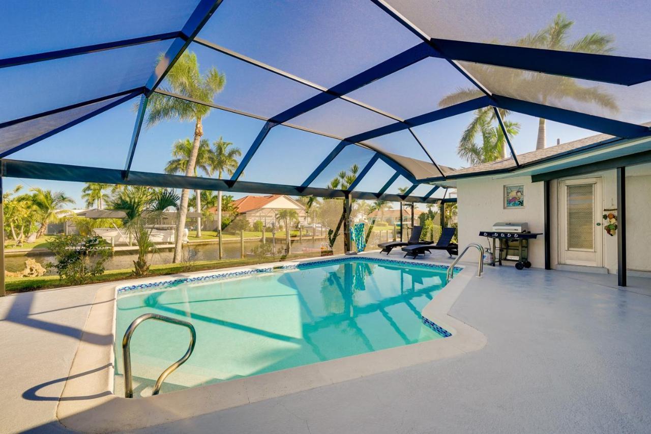 Waterfront Cape Coral Home With Private Pool! Exterior foto